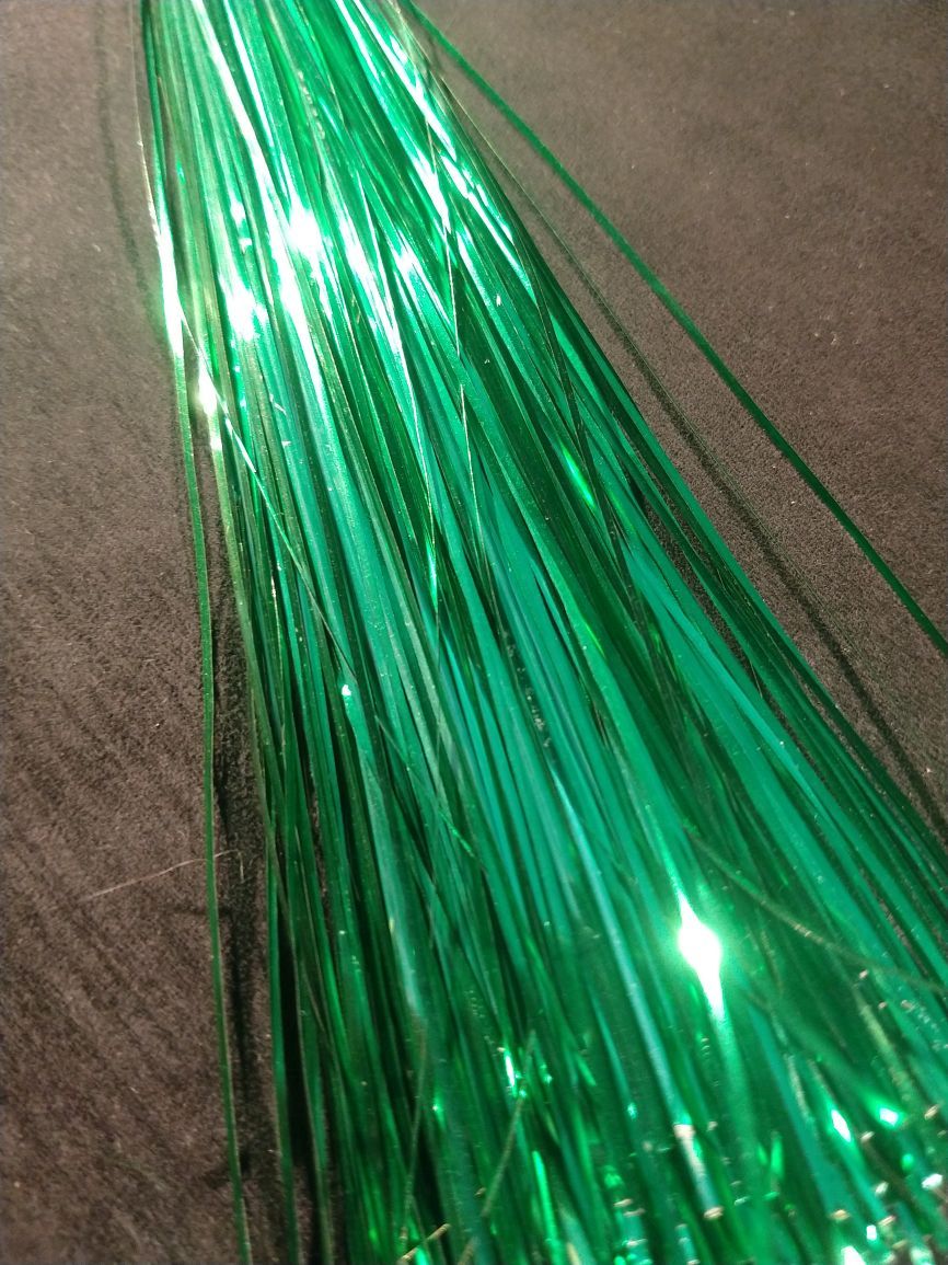 metallic strip groen